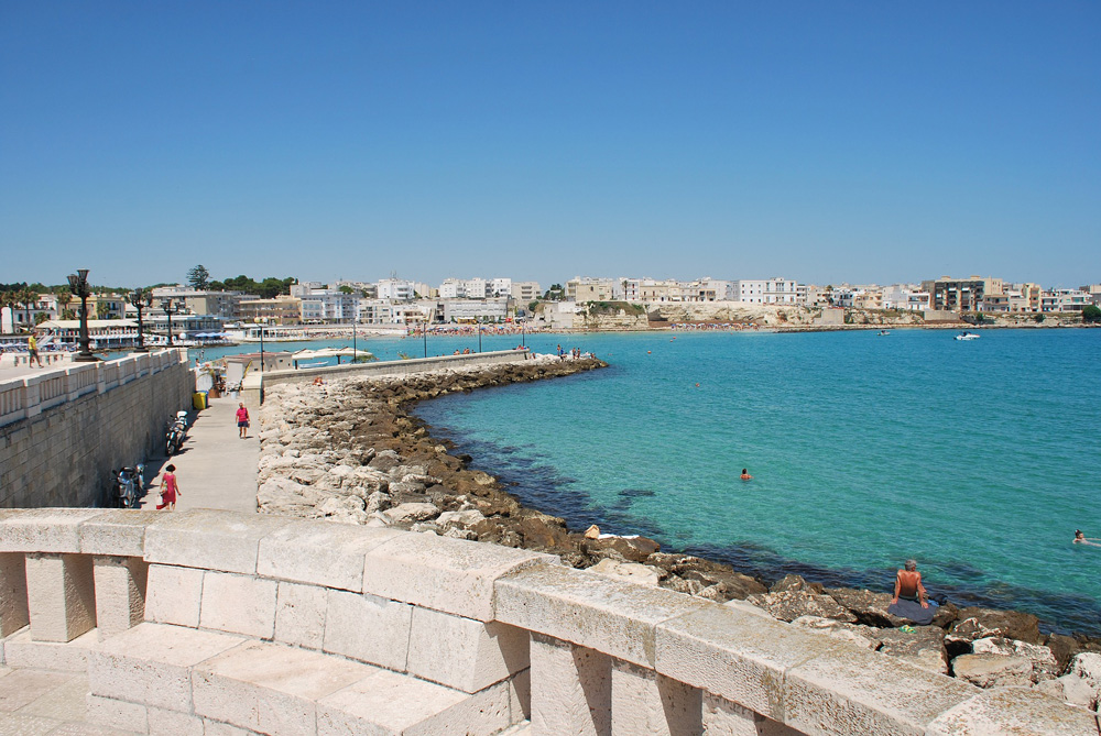 Der Hafen in Otranto