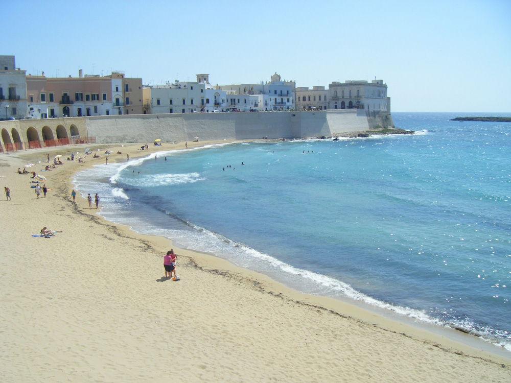 Strandabschnitt in Gallipoli