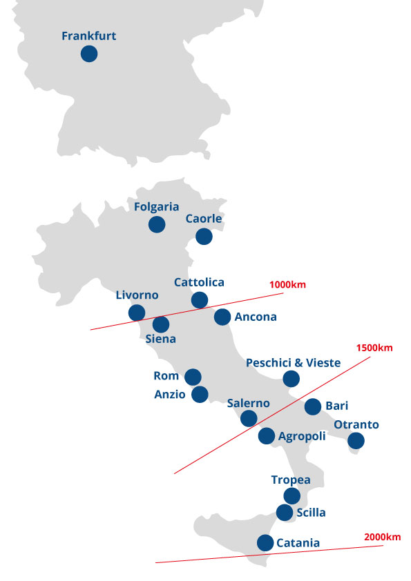 Italien Karte - Planung und Vorbereitung Ihres Urlaubs