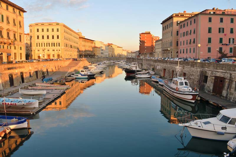 Livorno im Norden Italiens