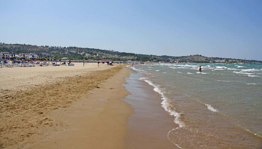 Der Lungomare in Vieste