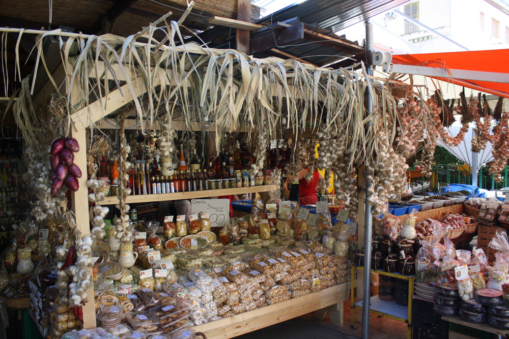 Der Obst und Gemüse-Markt in Vieste