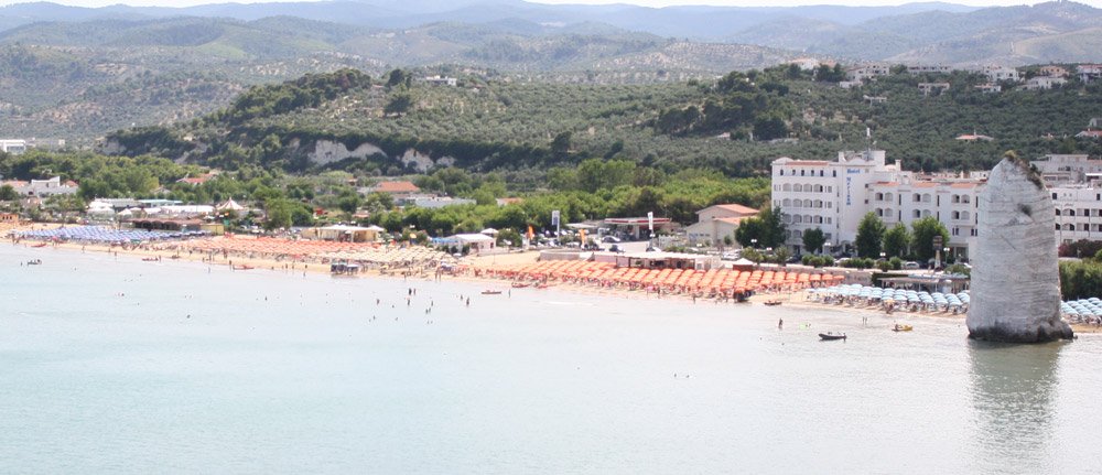 Der Strand von Vieste